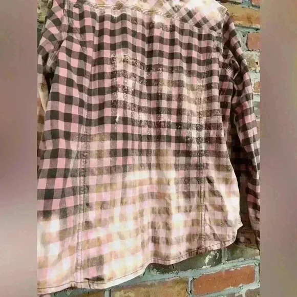 Carhartt Bleached Flannel Size 12/14 - Picture 6 of 8